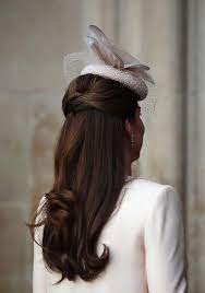 Kate Middleton S Hairstyle Seen Here Is Both Perfect And Easy To Recreate Here S How Kate Middleton Hair Hair Inspiration Half Up Hair