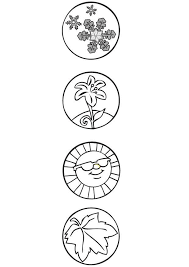 Learn about famous firsts in october with these free october printables. Coloring Page 4 Seasons Symbols Free Printable Coloring Pages Img 7115