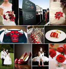 Cloud gate aka the bean in millennium park. Sports Themed Wedding Ideas Chicago Bulls Inspired Red White And Black