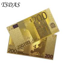 Der schein ist mit sicherheit aus einem geldautomaten gezogen worden und sieht nicht aus nach gewaltanwendung, allerdings sind deutliche klebereste darauf und teile euro eypo zeichen fehlen. 8 Teile Satz Euro Banknoten 5 1000 Eur Goldfolie Banknote Gefalschte Geld Fur Sammlung Und Geschenke Banknotes Collection Money Collectionbanknote Gold Aliexpress
