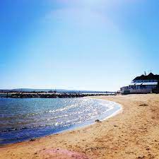 Sandbanks Beach Bournemouth Beach Sandbank Beach