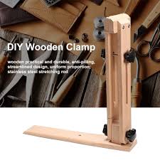 I have tried putting a rag in a vise and holding it like that but i thing a softer material is best for the job. Leather Clamp Adjustable Rotating Diy Clips Hand Made Sewing Wooden Clamps Buy At A Low Prices On Joom E Commerce Platform