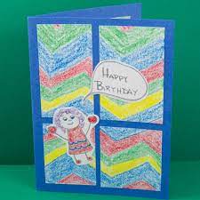 The only thing that is important for making easy handmade greeting cards is the. Kids Four Patch Birthday Cards Cards Kids Can Make Aunt Annie S Crafts