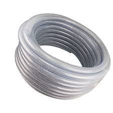 Reinforced Clear Pvc Tubing With Polyester Braid U S