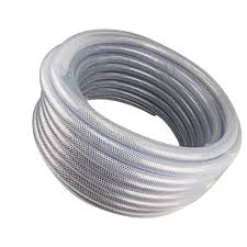 reinforced clear pvc tubing with polyester braid u s