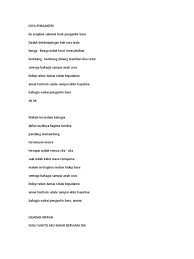 Kirimkan ini lewat email blogthis! Lirik Lagu Doa Pengantin