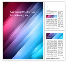 Bright Word Templates Design Download Now Poweredtemplate Com