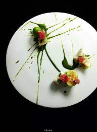 y b l tuna plating presentation food plating food decoration food design