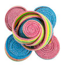 Sour Rolled Rainbow Belts Alice S Candy