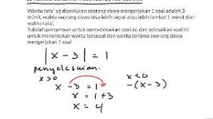 Maybe you would like to learn more about one of these? Contoh Soal Cerita Nilai Mutlak Dan Pembahasannya By Brainly Indonesia