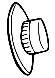 epingle par claire berthelot sur coloriages coloriage chapeau decoration anniversaire de la reine des glaces