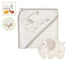 Amagical elephant art black and white photography 16 piece shower curtain set bath mat set non slip bathroom mat contour rug mat toilet cover shower curtain with 12 hooks 4.6 out of 5 stars 104 $38.90 $ 38. Babyfehn Bathing Set Elephant Fehnnatur