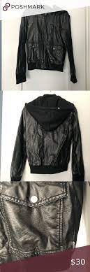 Billabong Vintage Vegan Leather Jacket Vegan Leather Jacket Leather Jacket Vegan Leather