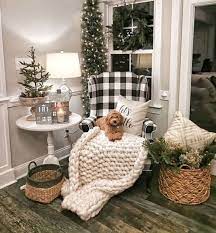 How To Apply Winter Home Decoration Ideas Magzhome Winter Home Decor Christmas Decorations Living Room Farmhouse Christmas Decor