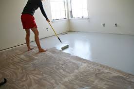Epoxy Floor Coating Over Wood Subfloor Homipet Epoxy Floor Coating Over Wood Subfloor Diy Flooring House Flooring Ripping Up Carpet