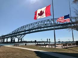 Despite its size, canada shares a land boundary with the united states only and maritime borders with the french overseas territories of. Local Residents Wait In Limbo For Lift Of U S Canada Border Closure