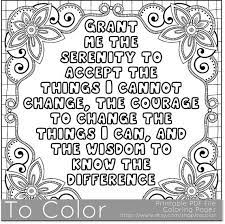 By coloring the free coloring pages, find your favorite inspirational. Printable Serenity Coloring Page For Adults Pdf Jpg Etsy In 2021 Quote Coloring Pages Coloring Pages Inspirational Coloring Pages For Grown Ups