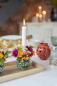 Kerze, duftkerze, duftkerze im glas, verschiedene düfte. Diy Blumengestecke Im Glas Leelah Loves