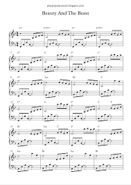 Der download der klaviernoten zum ausdrucken ist kostenlos. Free Piano Sheet Music Beauty And The Beast Pdf Tale As Old As Time Song As Old As Rhyme Tale As Old As Ti Kostenlose Klaviernoten Klaviernoten Notenblatter