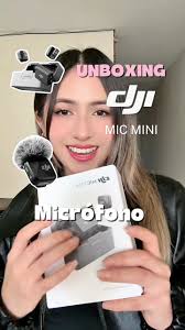 Probando los micrófonos Dji Mic Mini. ¿Qué tal les pareció? a mi me encantó  🤩 #DJI #DJIMICMINI #microfono #contentcreator #unboxing