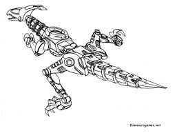 Download or print the image below. Dino Robot 2 Coloring Page Dinosaur Coloring Pages Coloring Pages Dinosaur Pictures