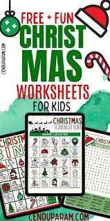 Printable christian christmas activity sheets. Free Christmas Worksheets For Kids Printable Pdf Cenzerely Yours