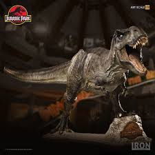 Jurassic park will also be remembered as the movie that finally made george lucas sit up and realise that it was possible for him to make his prequels. T Rex Jurassic Park 1 10 Scale Statue Piece Hunter Swiss Collectible Shop