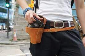 Leather Camera Waist Bag Camera Leather Camera Case Camera Holder