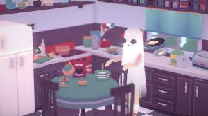 Ghost Girl In The Kitchen By Premudraya Kitchen 3d Model Drones Concept 3d Model