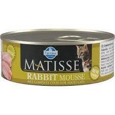 matisse mousse rabbit tavsan 12 adet kedi tahilsiz konserve