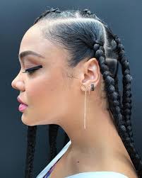 The top bun is added to the style to magnify the braids which act as the taper to the hairstyle. 39 Best Braided Hairstyles 2020 Celebrity Braid Ideas Glamour