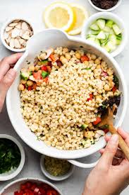 I don't even recall in what publication i found the recipe but it has been a family favorite ever since. Moroccan Couscous Salad Erin Lives Whole