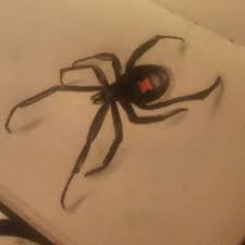 Take a look to my book here: Black Widow Spider Drawing Art Amino