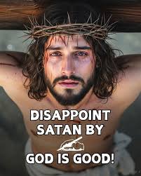 DISAPPOINT SATAN BY GOD IS GODISGOOD! GOOD!