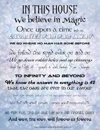 Pin By Captnann On Nerdliness Geekery In This House We Believe In Magic Quotes
