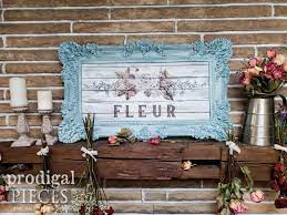 Kitchen the heart of the home rustic wood wall sign 13.78 x 5.12 inch wall decor with 2 wooden arrow hanging signs hanging wall sign rustic wooden wall sign (retro color) 3.0 out of 5 stars. Shabby Chic Wall Art With French Graphic Prodigal Pieces