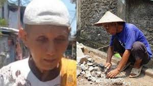 Sosok Kakek Sarono, Pemecah Batu Dibayar Rp10 Ribu per-Karung yang Biayai  Sekolah 45 Anak Yatim