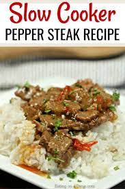 Crockpot Pepper Steak Recipe Easy Pepper Steak Recipe Recipe Pepper Steak Recipe Pepper Steak Pepper Steak Recipe Easy