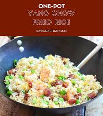 Yang Chow Fried Rice Recipe Fried Rice Yang Chow Fried Rice Food Lover