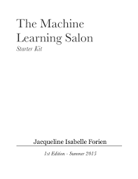 Hai navigato fino a qui per trovare informazioni su coffee machine parts? Pdf The Machine Learning Salon