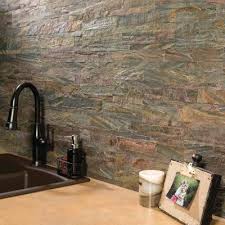The tiles can also be easily installed directly over existing panels or smooth surface. Peel And Stick Backsplash Wall Decor The Home Depot