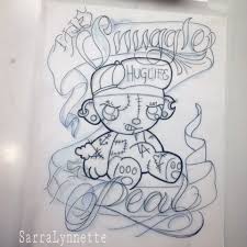 Maybe you would like to learn more about one of these? Gangster Teddy Bear Drawing By Sarra Lynnette The Snuggle Is Real Teddy Bear Drawing Teddy Bear Tattoos Bear Drawing