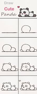 Le Plus A Jour Photos Cute Drawing Style Apprenez Etape Par Etape Comment Dessiner Un Jol Le Plus A Jour Phot In 2020 Easy Drawings Drawing Tutorial Cute Panda Baby