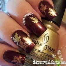 Fall Nail Designs Beauty And The Mist Thanksgiving Nails Thanksgiving Nail Art Pretty Nail Art