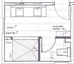 Loft screened porch with extra 10x10 patio. Bathroom Black Dog Design Blog Master Bathroom Plans Master Bathroom Layout Small Bathroom Floor Plans