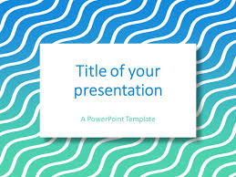 Gradient Wavy Pattern Powerpoint Template Presentationgo Powerpoint Templates Creative Powerpoint Templates Powerpoint