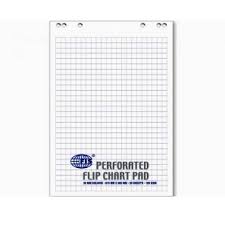 Fis Flip Chart Pad 100 Gsm 585x810mm 25mm Square 15pcs