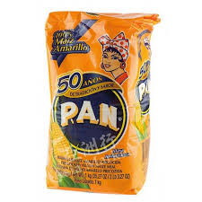 Pan Yellow Corn Meal 1kg Yellow Corn Colombian Dishes Asian Grocery