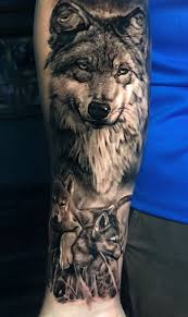 Black And Grey Wolf Tattoo Realistic Black Gray Wolf Tattoo C Tattoo Artist Holy Grail Tattoos Wolf Tattoo Design Wolf Pack Tattoo Wolf Tattoo Sleeve
