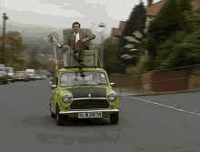 Mr bean puts a couple off buying the sofa he wants buy pretending to be a shop assistant. Mr Bean Car Gifs Tenor